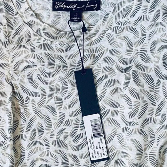 NWT ELIZABETH AND JAMES Asymmetric Hem Tank Dress - Picture 9 of 9